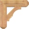 Ekena Millwork Balboa Craftsman Smooth Bracket w/ Offset Brace, Western Red Cedar, 7 1/2"W x 24"D x 24"H BKT0806X24X24BOA04SWR - alternate 4